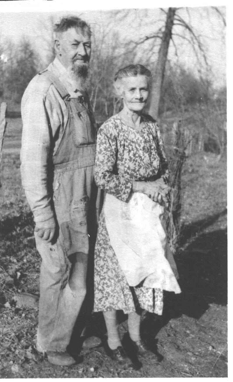 Ida Walker and second husband Frank Johnson