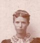 Della Eveline Walker, about 16 or so. Detail from photo of the Thomas N. Walker family.