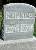 Mary (Walker) Hopkins, cemetery stone, 1938, Tingley, Ringgold County, Iowa