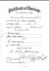 Marriage, Della E. (Walker) Warren to John Lonem, 1922, Scobey, Montana